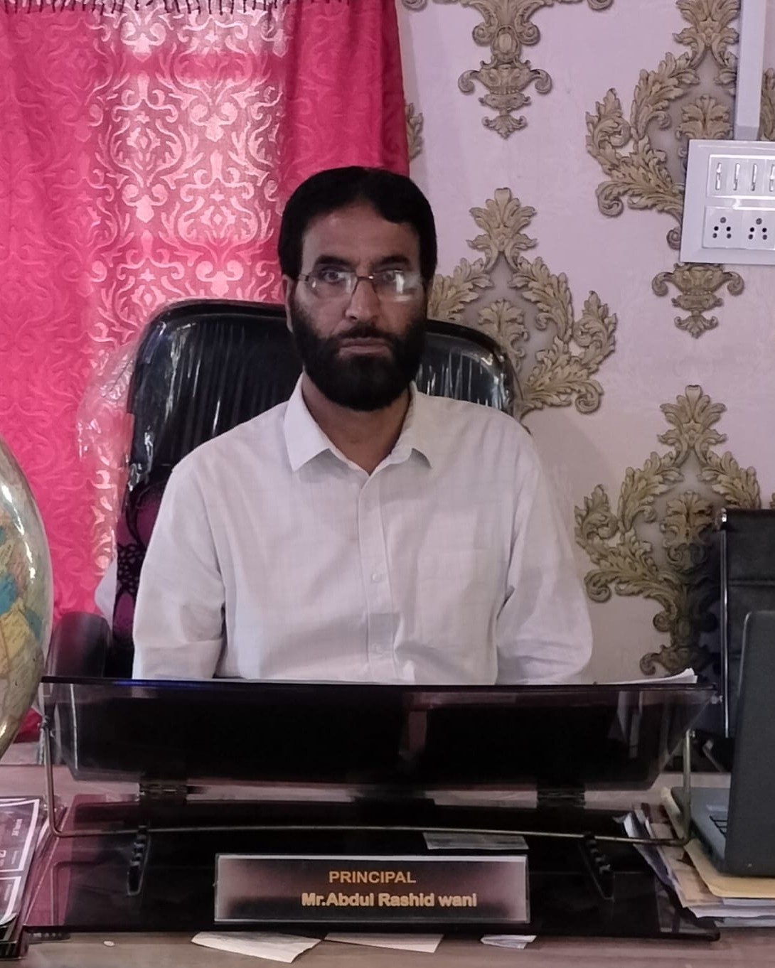 Principal Mr. Abdul Rasheed Wani